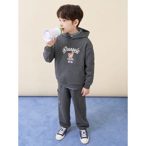 [10% 할인][빈폴키즈] 곰돌이 후드 스웨트 셔츠  애쉬 (BI6141U104)