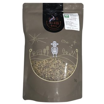 산정마을 국내산 영광 무농약 강호청 찰보리쌀 1kg