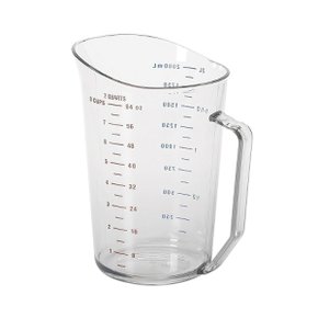 Cambro 캠브로 PC 계량컵 2000ml 플라스틱 베이킹 이유식 비커