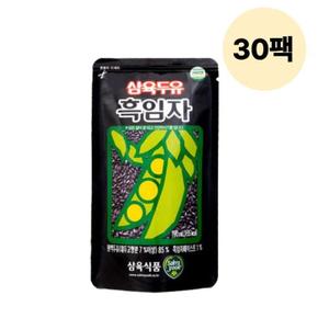 두유 흑임자 휴대용 파우치 두유 190ml 총 30팩