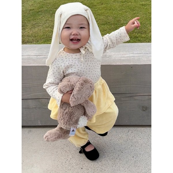 귀여운 일상 - 베이비 토끼 보넷