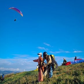 [제주] 제주바다하늘 패러글라이딩 / 힐링코스