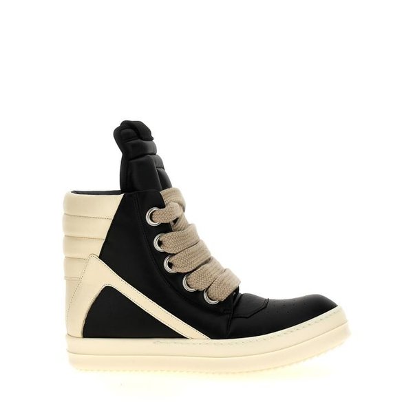 [해외배송] 25SS 릭 오웬스 스니커즈 RU01E5898LLPPW2911 White Black