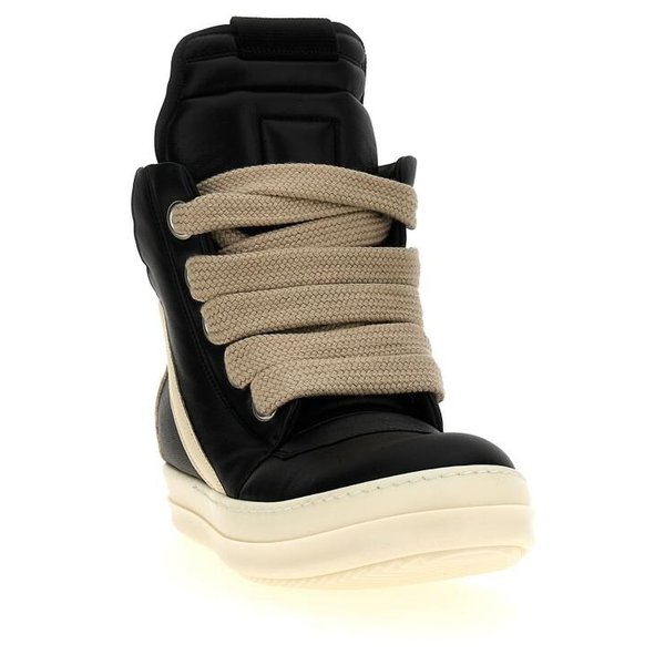 [해외배송] 25SS 릭 오웬스 스니커즈 RU01E5898LLPPW2911 White Black