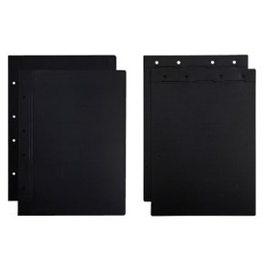 [알파  흑표지 PP A4 1조(2개입앞면,뒷면)