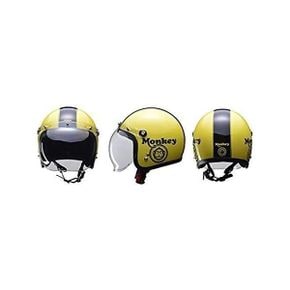 일본 혼다 헬멧 Honda Monkey Helmet Jet 0shgcjc1c Yellow 블랙 M Size 1446752