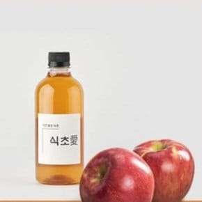 천연 전통옹기 자연발효 비니거 수제 과일 사과식초 1000ml