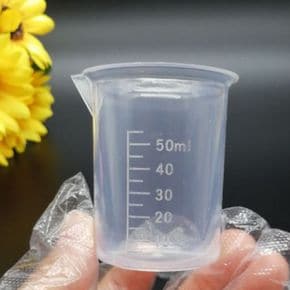 50ML 투명 계량컵 50ml계량컵 계량기구 계량용품 비커