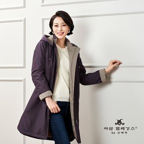 [최초가 294,000원] 마담엘레강스 리베라 리버시블 퀼팅코트 K224CT01