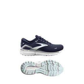 4694702 BROOKS Womens Ghost 15 Running Shoes - D/wide Width In Peacoat/pearl/salt Air