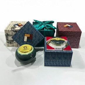 국내산 토종방식 도자기 토종꿀 1.2kg(도자기/한지선물상자/보자기포장)