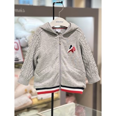 압소바 [압소바 24FW 백일돌선물] 포트 점퍼(AZ523104) 멜란그레이