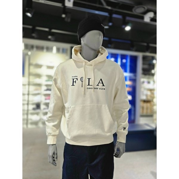 [파주점] 공용 CASA FILA 기모 후드티(FS2POG339X-CRM)