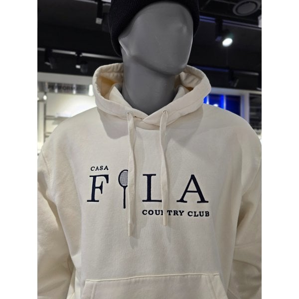 [파주점] 공용 CASA FILA 기모 후드티(FS2POG339X-CRM)