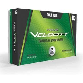 영국 윌슨 골프공 Wilson Golf Tour Velocity Distance 15 Balls White Compression 70 Ionomer