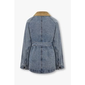 [부산점] 보브)) 코튼 데님 코듀로이 디테일 자켓 (7126155702)