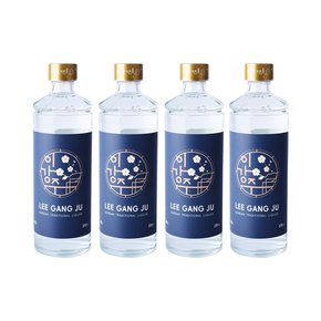 술픽 이강주 유리병 25도 375ml X 4 세트