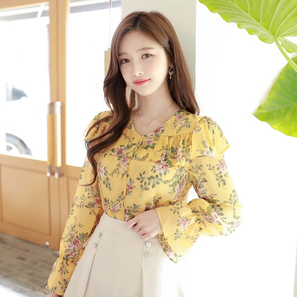 [피오나] 요크플로랄 blouse/m9978 - SSG.COM