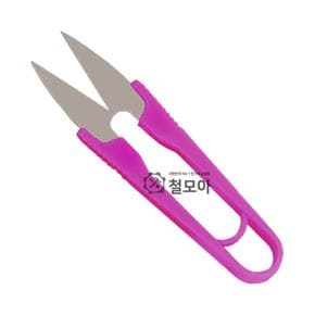 PVC 손잡이 쪽가위 / 바느질 수선 실밥 제거