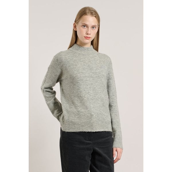 [여주점] 올앤선드리 알파카 로고 반넥 풀오버 A5WAK411