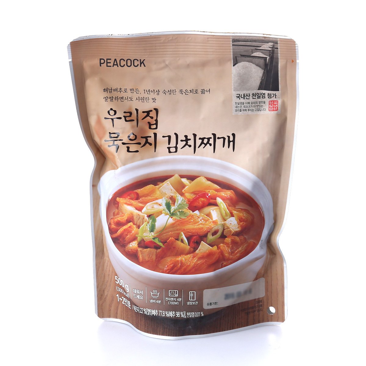 [피코크] 우리집 묵은지 김치 찌개 500g