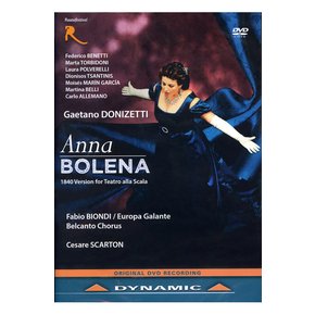 GAETANO DONIZETTI - ANNA BOLENA/ FABIO BIONDI 도니제티: 안나 볼레나