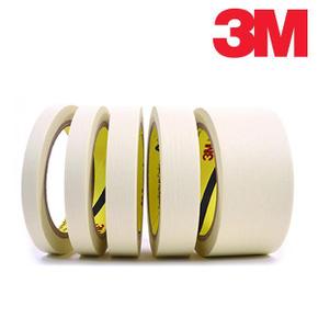 3M 마스킹테이프 110 아이보리 12mm x 40m 종이테이프 컬러 보양 도색