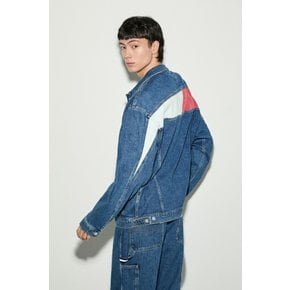 남성 에이든 오버사이즈 트러커 데님 자켓 T32E6NJC14TMT1 TOMMY JEANS