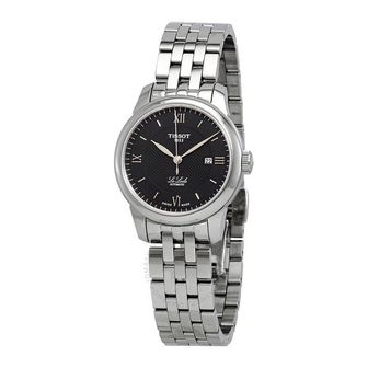 이스퀘어 4201930 Tissot Le Locle Automatic Black Dial Ladies Watch