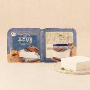 맑은물에 국산콩 촌두부 부침용 300g*2