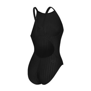 여성 실내수영복 플로우 원피스 레이서백 (A3BL1LO01BLK)(브라캡별도)