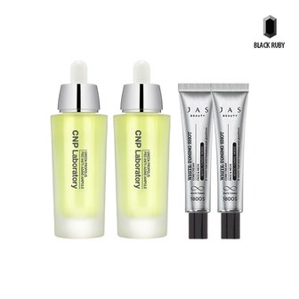  CNP 차앤박 그린 프로폴리스 안티에이징 앰플 35ml x2 + 쟈스 기미크림 15ml x2