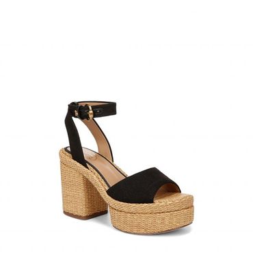 이스퀘어 4538548 Sam Edelman Immie Ankle Strap Platform Wedge Sandal