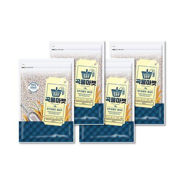 [더프레시] 곡물마켓 렌틸콩 500g x 4