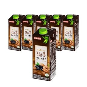 두유 검은콩 호두와 아몬드 950ml X 6팩