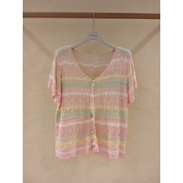 메종블랑쉬 파스텔다이아가디건 M252JKT602