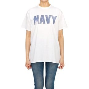 와일드동키 여성 반팔티셔츠 T NAVY WHITE W