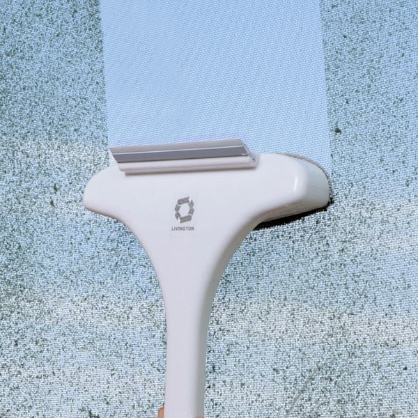 (양면2개)리빙톤 쓱싹이 양면 스퀴지 틈새 솔 방충망 창틀 창문 청소솔