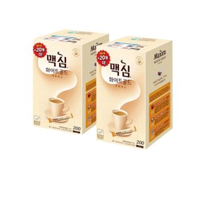 맥심 화이트골드 200개x2박스 맥심 화이트커피믹스 총400T