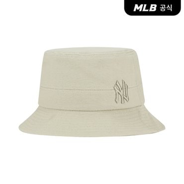 MLB [코리아공식][가격 인하] 스몰쉐도우 버킷햇 NY (BEIGE)