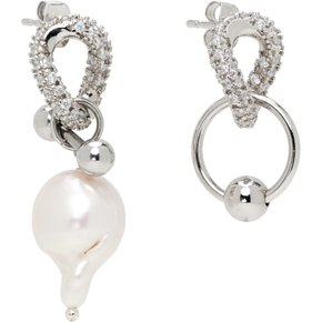 저스틴 클렌퀏 데브라 이어링 Debra Earrings Palladium