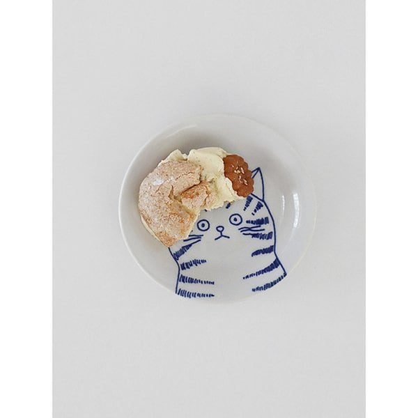 시치타 라운드 디저트접시 스프볼 앞접시