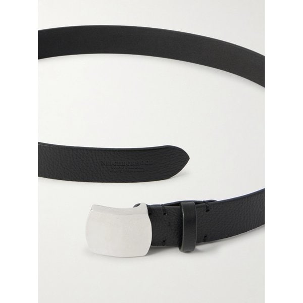 네이버후드 3cm 풀그레인 가죽 벨트 46376663162915497