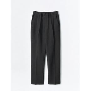 Essential Wide Banding Slacks_Charcoal