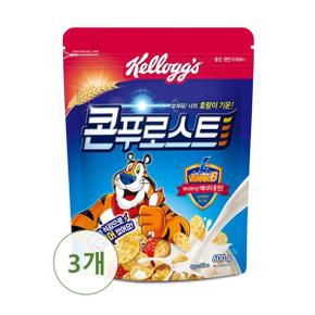 켈로그 콘푸로스트 시리얼 600g x 3개