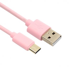 NX789 USB Tpye-c 충전케이블 핑크 1M(NX-U31C-P010)