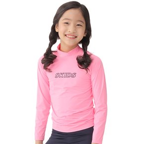스키즈 남/여아동공용 래쉬가드 상의 라이트핑크 수영복 키즈 주니어 SG5GS6002RPK