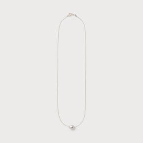 Polkadots Necklace, Silver (NH019)