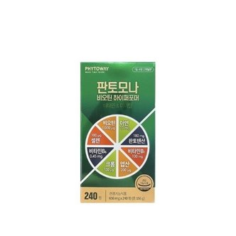  판토모나 비오틴 하이퍼포머 650mg x 240정 1st