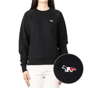 [부산점] 23SS (FW00308KM0001 BLACK) 여성 트리컬러 폭스 맨투맨